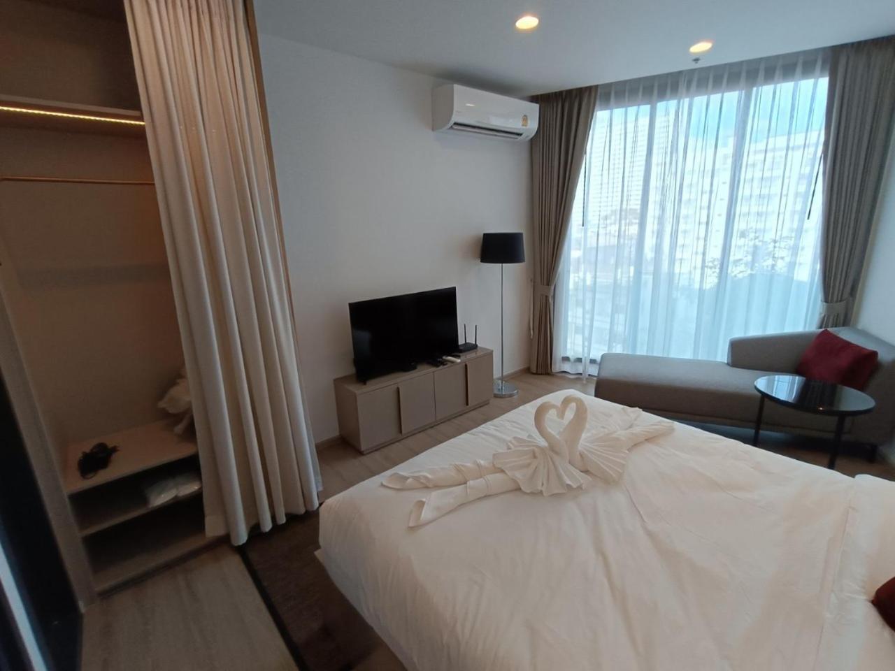 Downtown Chic Condo Rooftop Pool #En797 Pattaya Zewnętrze zdjęcie